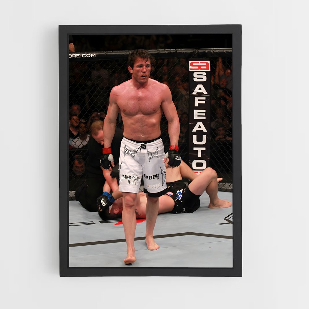 Poster Chael sonnen – affiche MMA (vue 2)